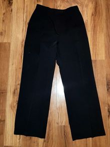 Marian Gale Black Wide Leg Trousers Size 10