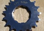 Brand new 17t single speed cassette cog