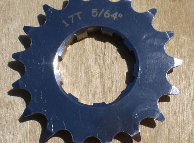 Brand new 17t single speed cassette cog