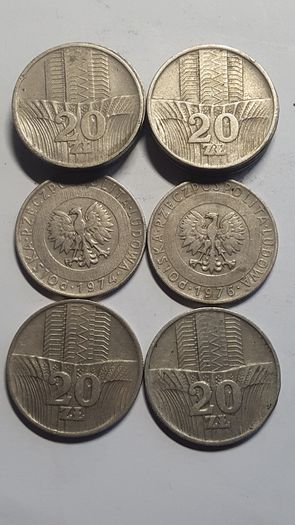 Asking price from 1 euro. Poland  PRL coins