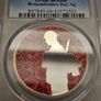 Great Britain 2020 Silver Proof 5 PCGS PR69DCAM Remembrance Day Lest We Forget Image 3