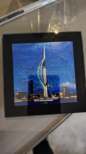 Glass coaster