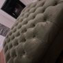 3 seater + 2 seater & ottoman green velvet Image 8