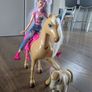 Barbie doll & 2 horses Image 3