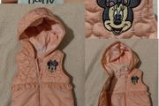 Disney Baby Minnie Mouse Hooded Gilet Jacket