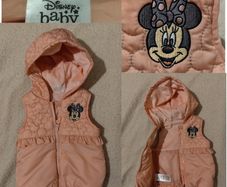 Disney Baby Minnie Mouse Hooded Gilet Jacket