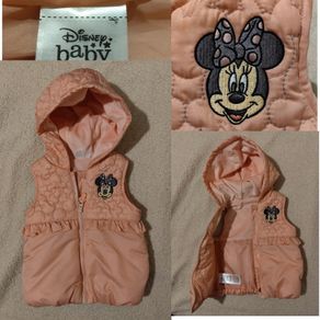 Disney Baby Minnie Mouse Hooded Gilet Jacket