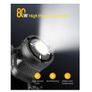 RaLeno 80W LED Studio Video Light, Continuous Lighting with 5600K 7200Lux1M CRI 95+ Brightness Adjustable, Bowens Mount and Efficiency Cooling Fan Image 2