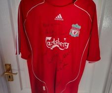 Liverpool FC signed Jersey