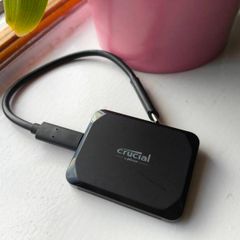 Crucial X9 2TB Portable External SSD Up to 1050MB/s, Works with PlayStation, Xbox, PC and Mac, USB-C 3.2