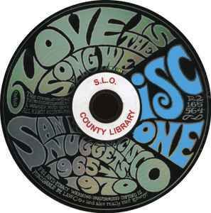 Love Is The Song We Sing: San Francisco Nuggets 1965-1970 4-CD Box Set