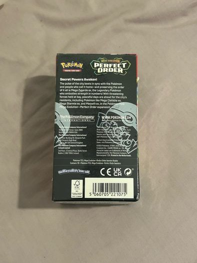 Pokemon perfect order 18 pack booster bundle sealed