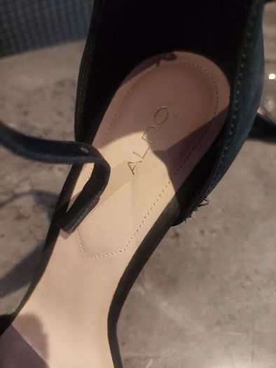 Aldo black diamante ladies heels (free postage)