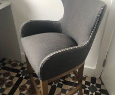 studded bar stool