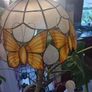 Vintage Capiz Shell hanging ceiling pendant shade Image 6