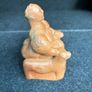 Handmade Clay Catal Huyuk Mother Goddess Figurine Image 4