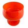 Mid century glass compote Image 3