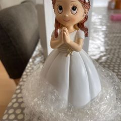 Cake topper for communion girl