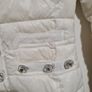 Pinko white puffer jacket crystal buttons Image 8