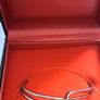sterling silver diamond bangle Image 9