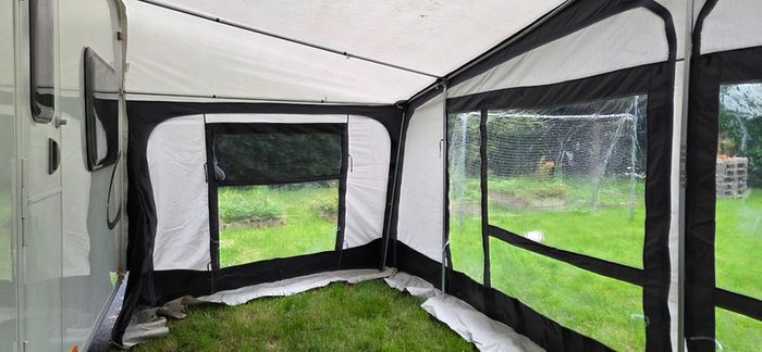 Caravan awning