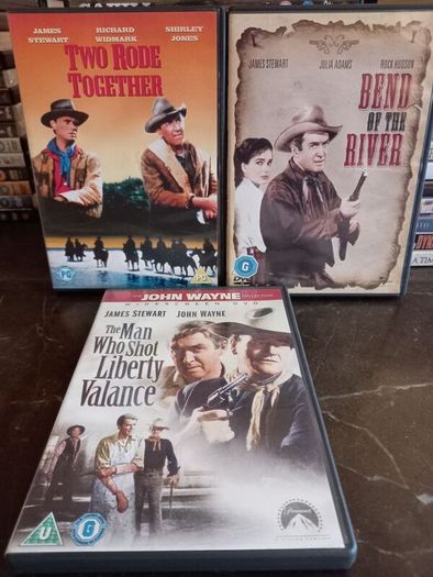 Western Movie Dvd Collection Bundle Classic Vintage Films Magnificent Seven True Grit The Alamo Etc