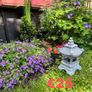 Poly resin solar light ornaments for garden Image 5