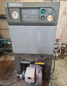 Ferrolli Boiler(with pump) Burner & Stainless Steel flue