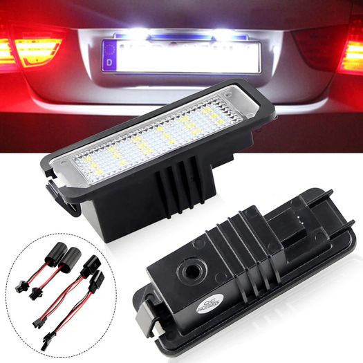 12V 3W LED Number License Plate Light Lamp canbus no error For vw Passat B6 CC Eos Golf 4 5 6 7 MK7 Polo Superb Seat Leon Altea