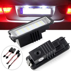 12V 3W LED Number License Plate Light Lamp canbus no error For vw Passat B6 CC Eos Golf 4 5 6 7 MK7 Polo Superb Seat Leon Altea