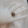 Diamond and Multi-Gemstone Flower Ring Image 6