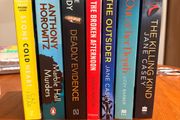 Selection of fiction books