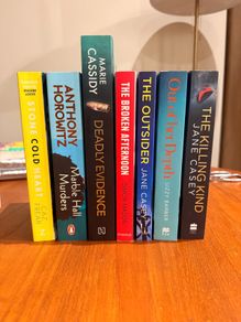 Selection of fiction books