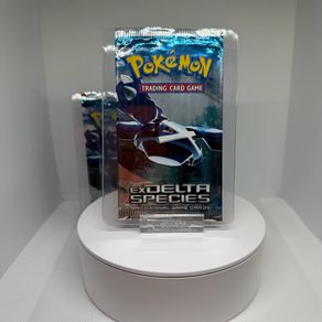 Pokemon EX Delta Species Empty Opened Vintage Booster Pack