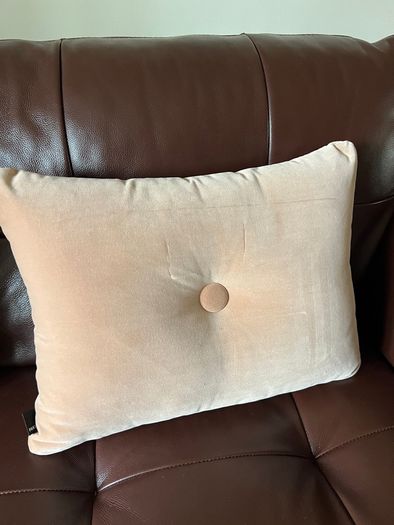 Hay rose colour cushion 45x60cm