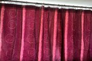 Pair of Cerise Curtains