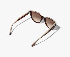 Chanel Tortoiseshell Over-Sized Sunglasses