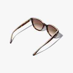 Chanel Tortoiseshell Over-Sized Sunglasses