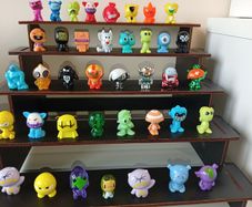 Collection Of Gogos Go Go Crazy Bones Some Rare And In Good Order