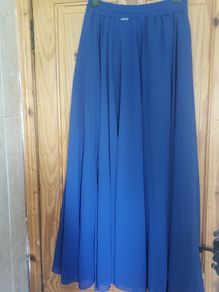 Freeshion Izabela Sgymona blue maxi skirt (free post)