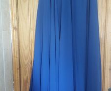 Freeshion Izabela Sgymona blue maxi skirt (free post)