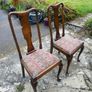 4 antique wooden chairs Image 9