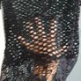 fumblin' foe black mesh dress with embellished shoulder detail Sz M (Fit 8 - 12 UK) - Rrp 149 Image 9