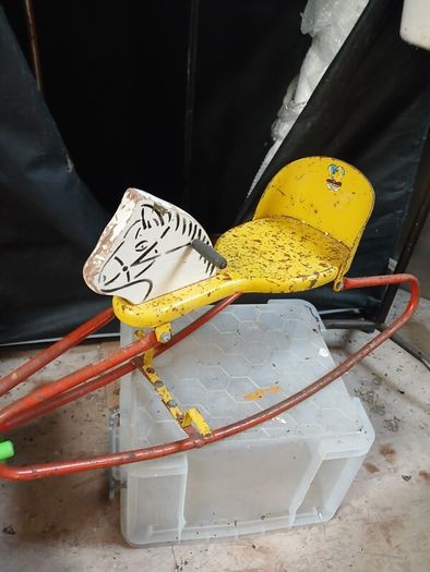vintage jetace rocking horse