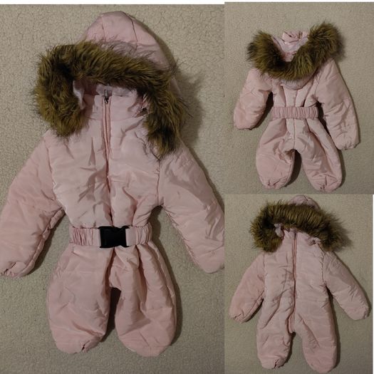 Waterproof hooded Pram Suit, all in one,