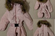 Waterproof hooded Pram Suit, all in one,