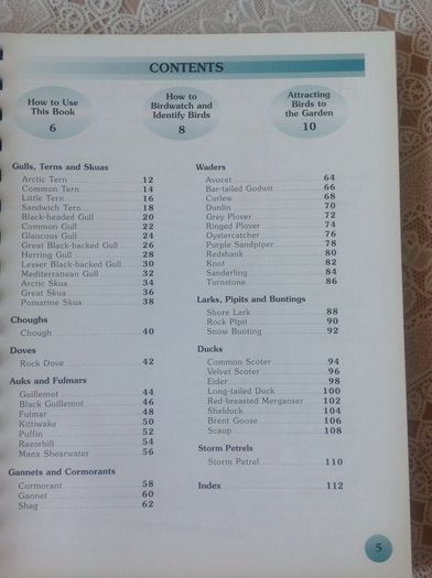 Coastal & Sea Birds Handbook