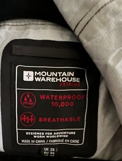 Plus Size Mountain Warehouse Rain Jacket Size 28