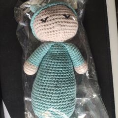 hand knitted toy