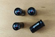 Brand New BMW M-Performance Black Dust Caps x4